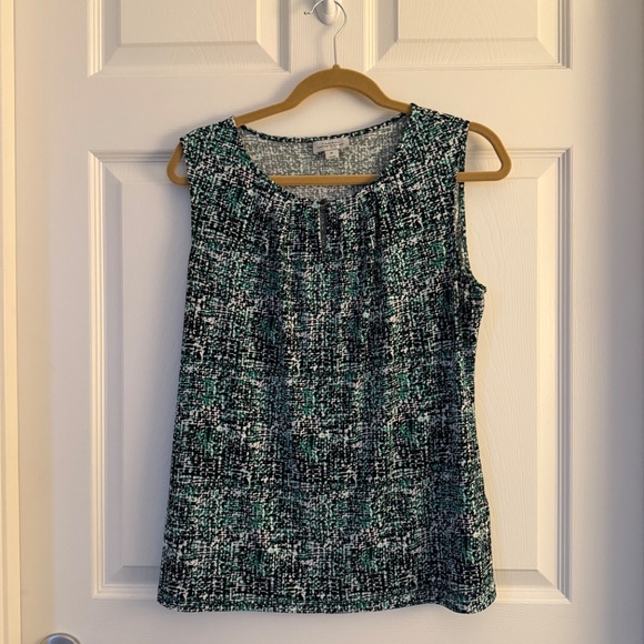Tahari sleeveless top, size Medium - Picture 1 of 10